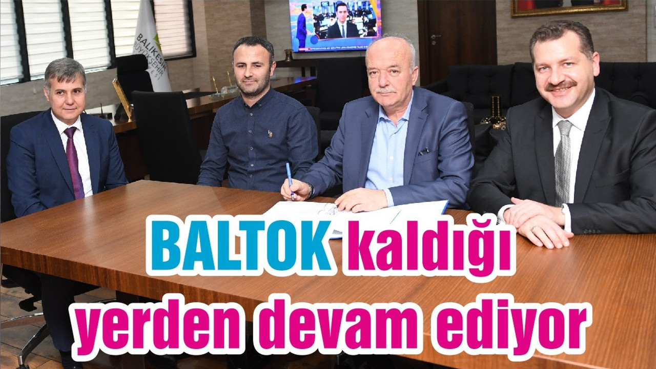 BALTOK kaldığı yerden devam ediyor