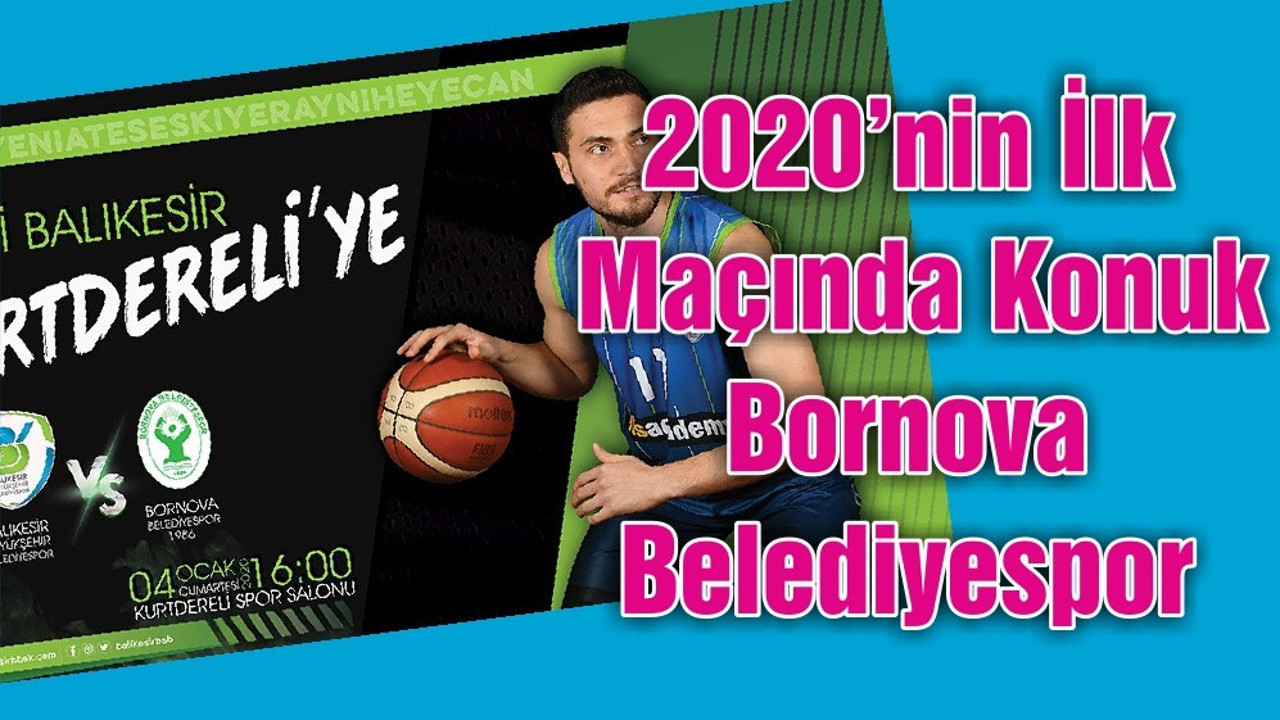 2020’nin İlk Maçında Konuk Bornova Belediyespor