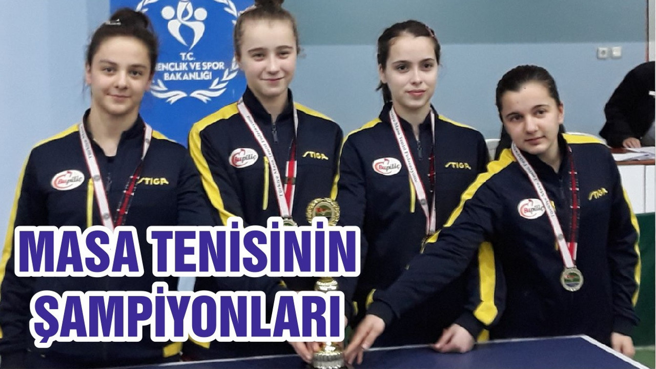 MASA TENİSİNİN ŞAMPİYONLARI
