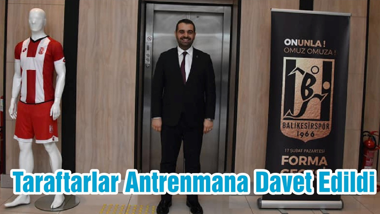 Taraftarlar Antrenmana Davet Edildi