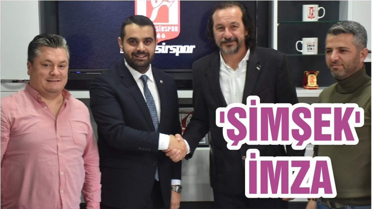 'ŞİMŞEK' İMZA