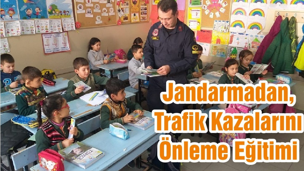 Jandarmadan, Trafik Kazalarını Önleme Eğitimi