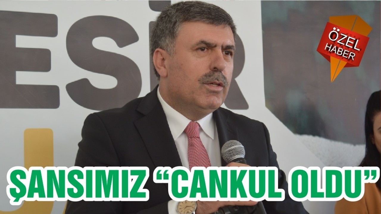 ŞANSIMIZ “CANKUL OLDU”