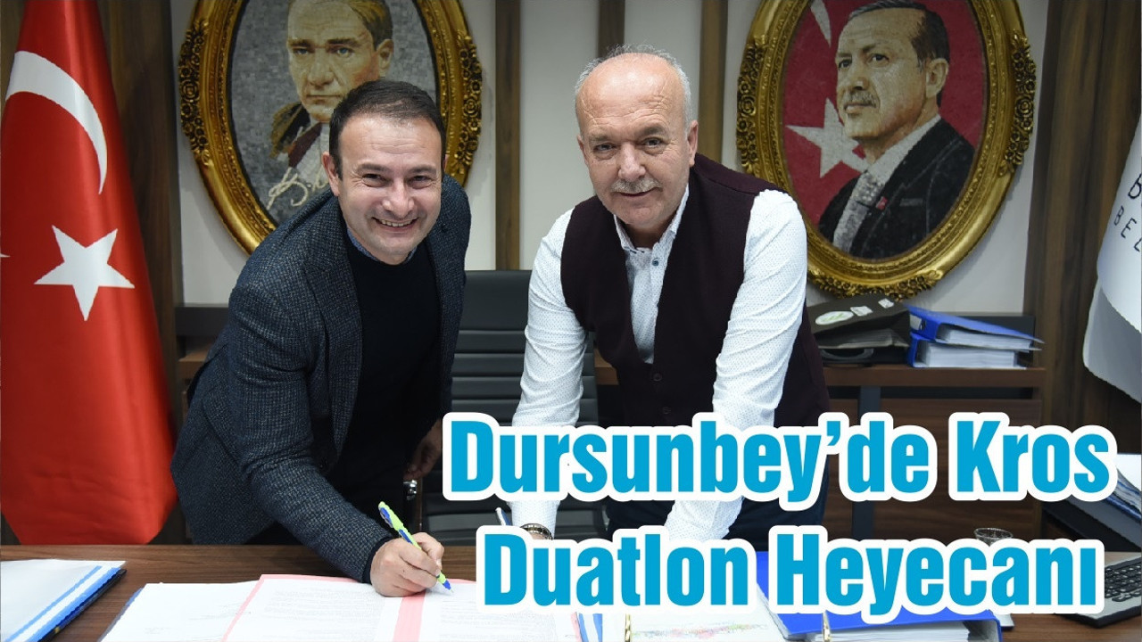 Dursunbey’de Kros Duatlon Heyecanı