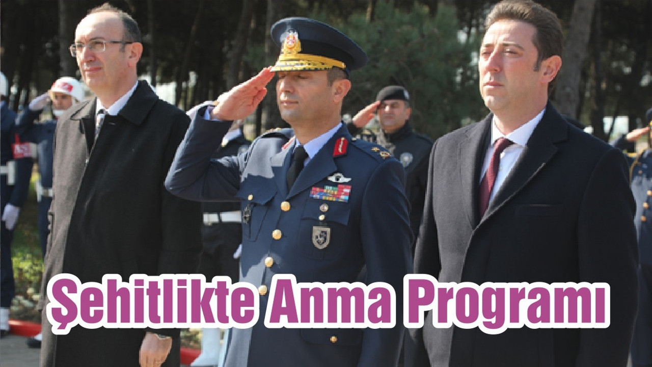 Şehitlikte Anma Programı