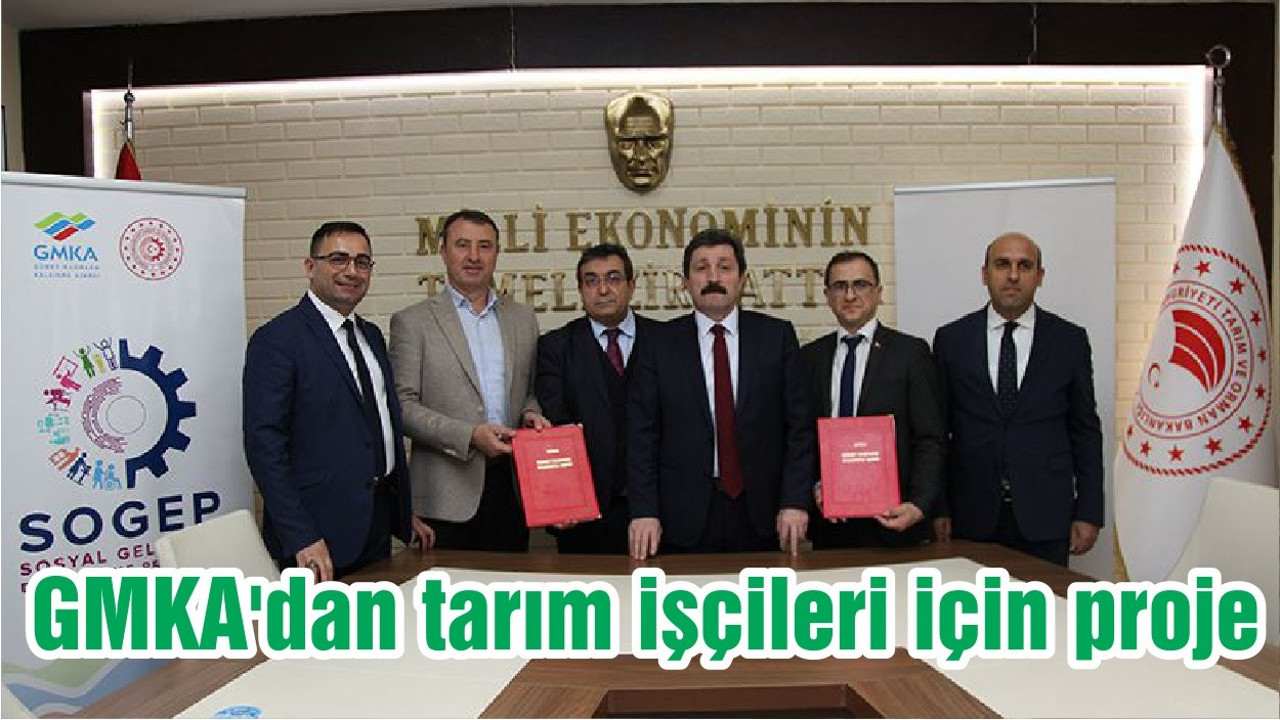 GMKA'dan tarım işçileri için proje