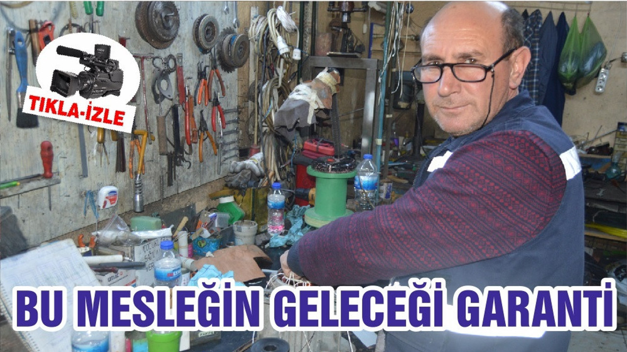 BU MESLEĞİN GELECEĞİ GARANTİ