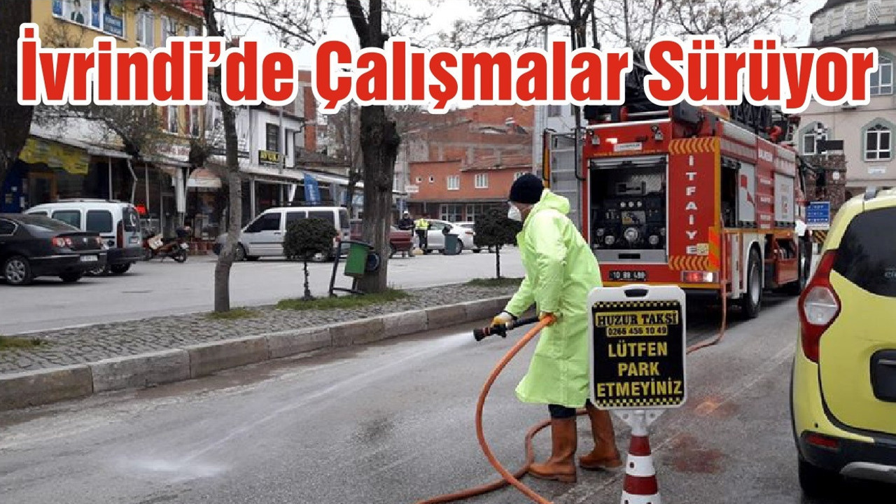 İvrindi’de Çalışmalar Sürüyor