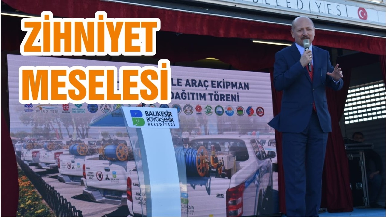 ZİHNİYET MESELESİ