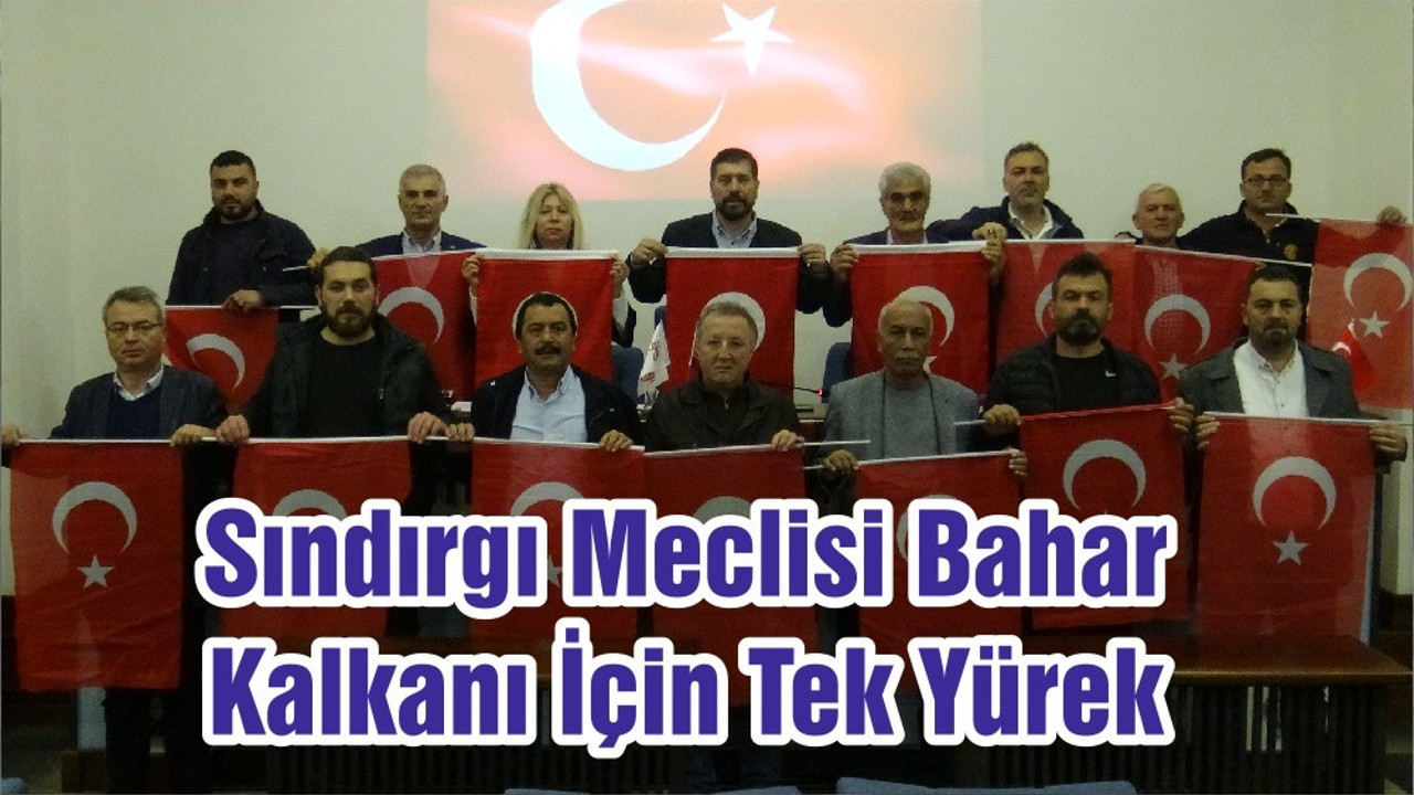 Sındırgı Meclisi Bahar Kalkanı İçin Tek Yürek
