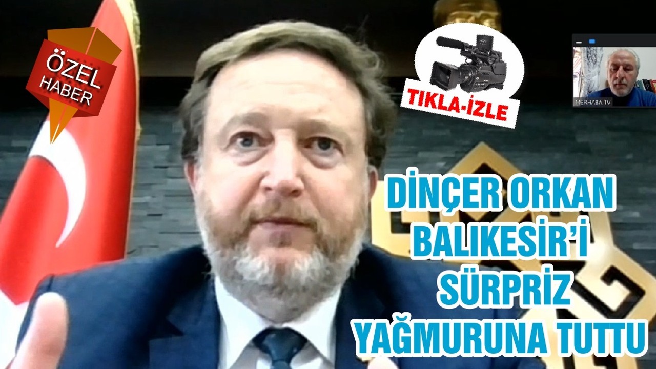 DİNÇER ORKAN BALIKESİR’İ SÜRPRİZ YAĞMURUNA TUTTU