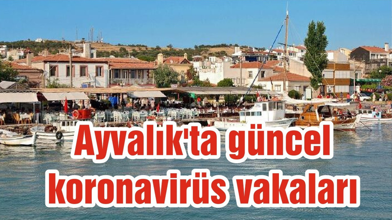 Balıkesir Ayvalık'ta güncel koronavirüs vakaları