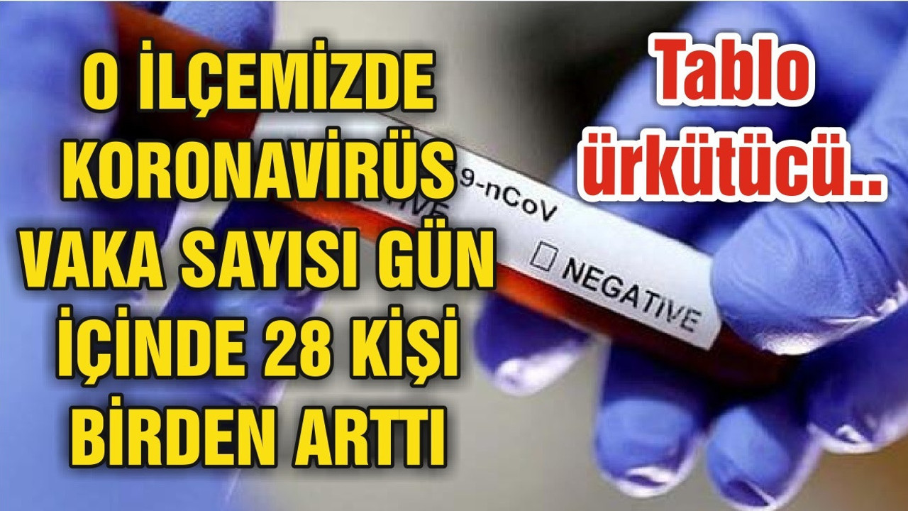 Balıkesir'in o ilçesinde koronavirüs vaka sayısında bir günde büyük artış