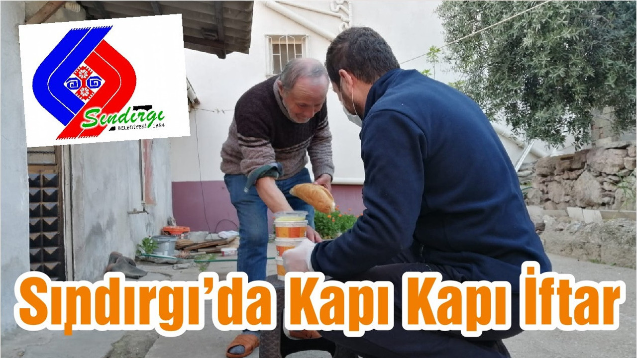 Sındırgı’da Kapı Kapı İftar