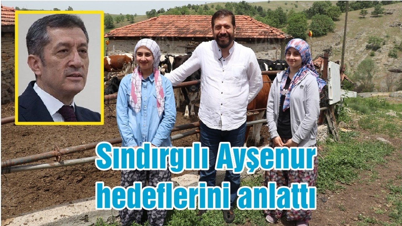 Sındırgılı Ayşenur hedeflerini anlattı