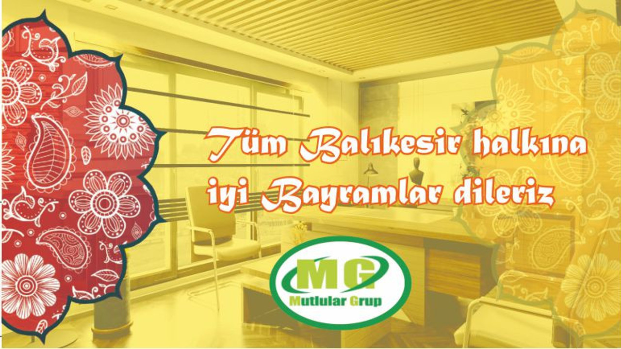 Mutlular Grup'tan Bayram mesajı