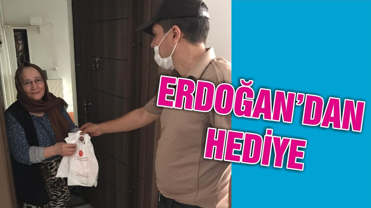 ERDOĞAN’DAN HEDİYE