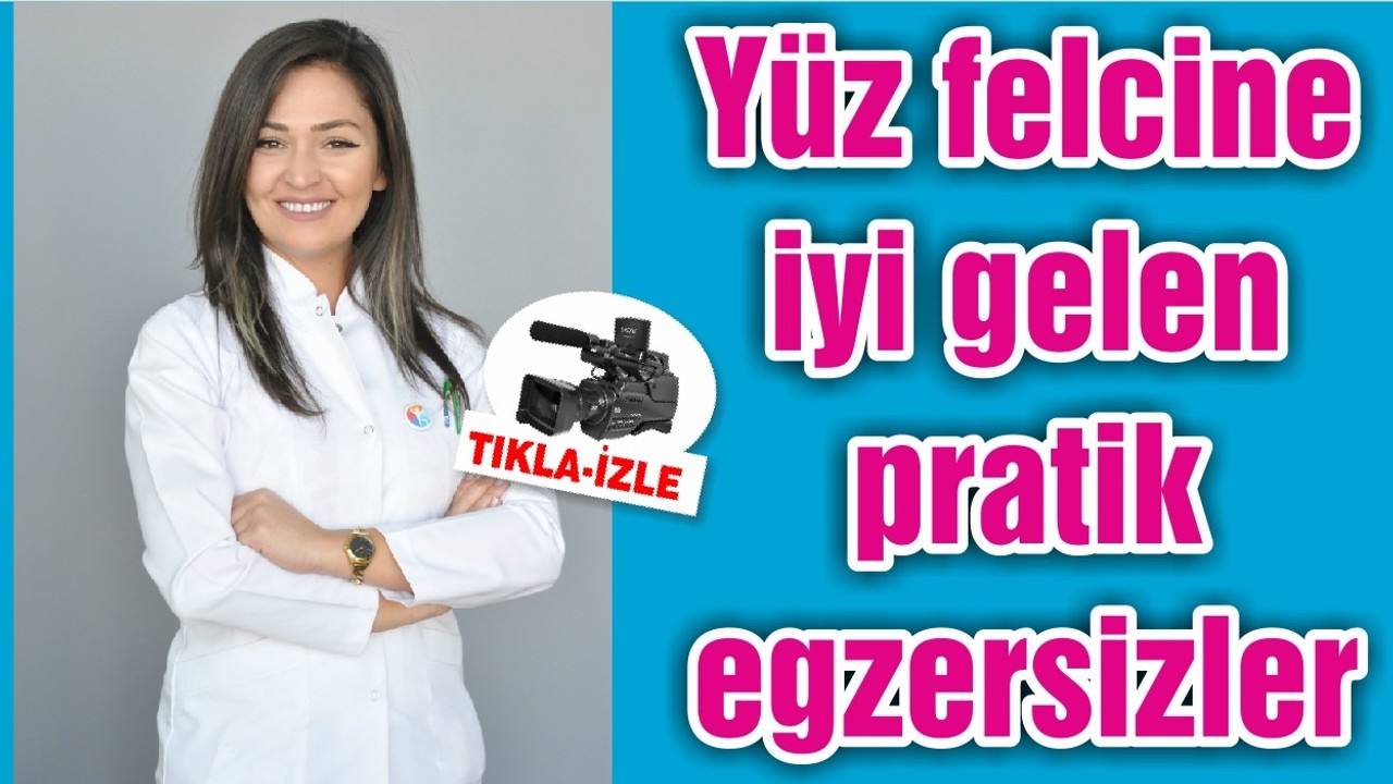 Yüz felcine iyi gelen pratik egzersizler