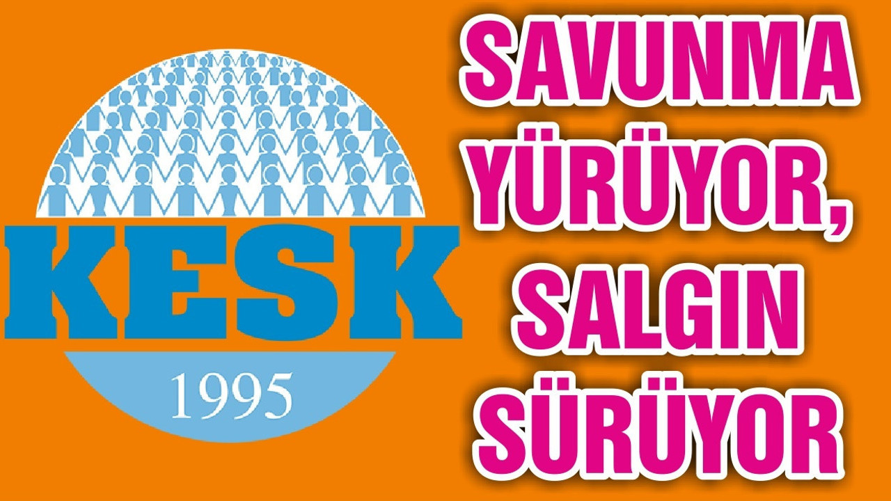 SAVUNMA YÜRÜYOR, SALGIN SÜRÜYOR