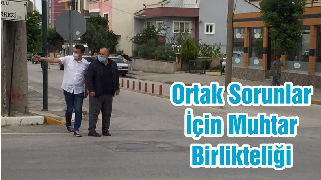 Ortak Sorunlar İçin Muhtar Birlikteliği