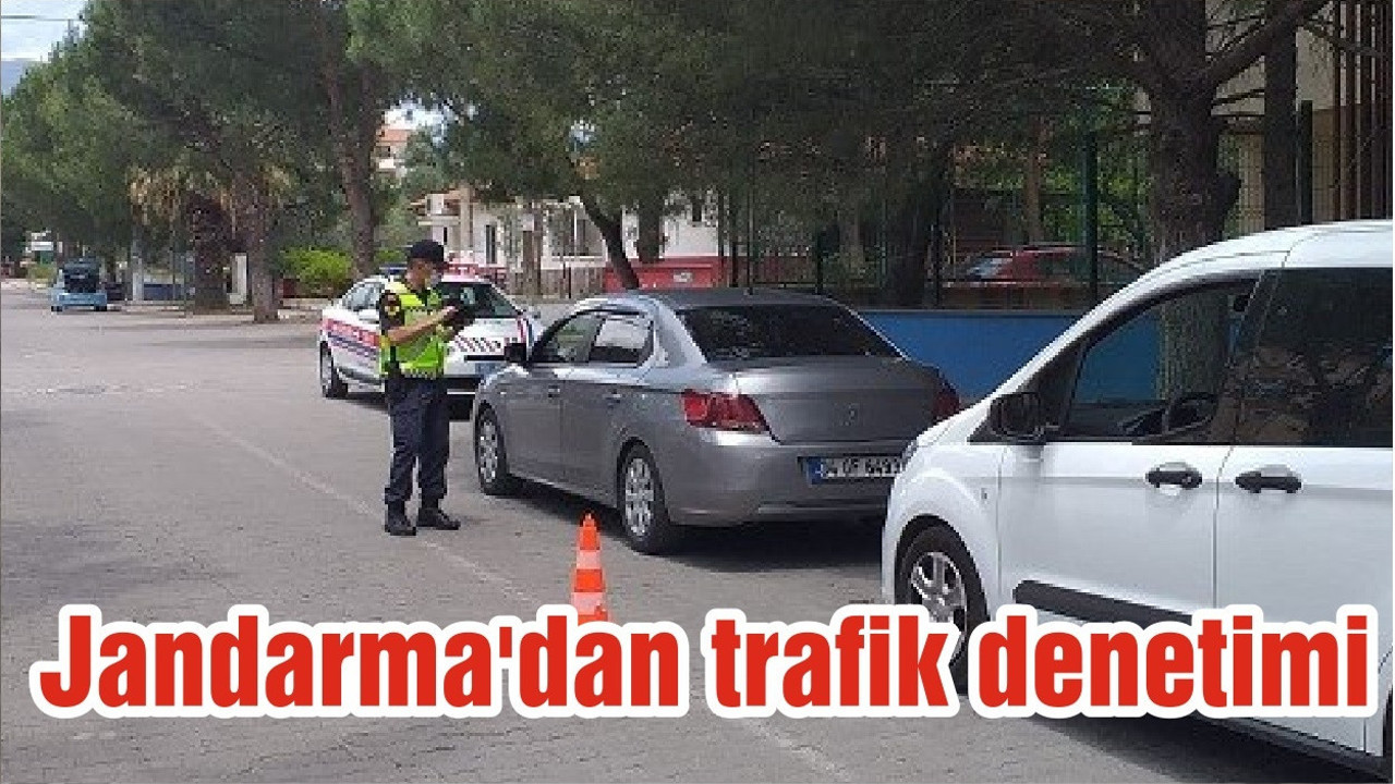 Jandarma'dan trafik denetimi