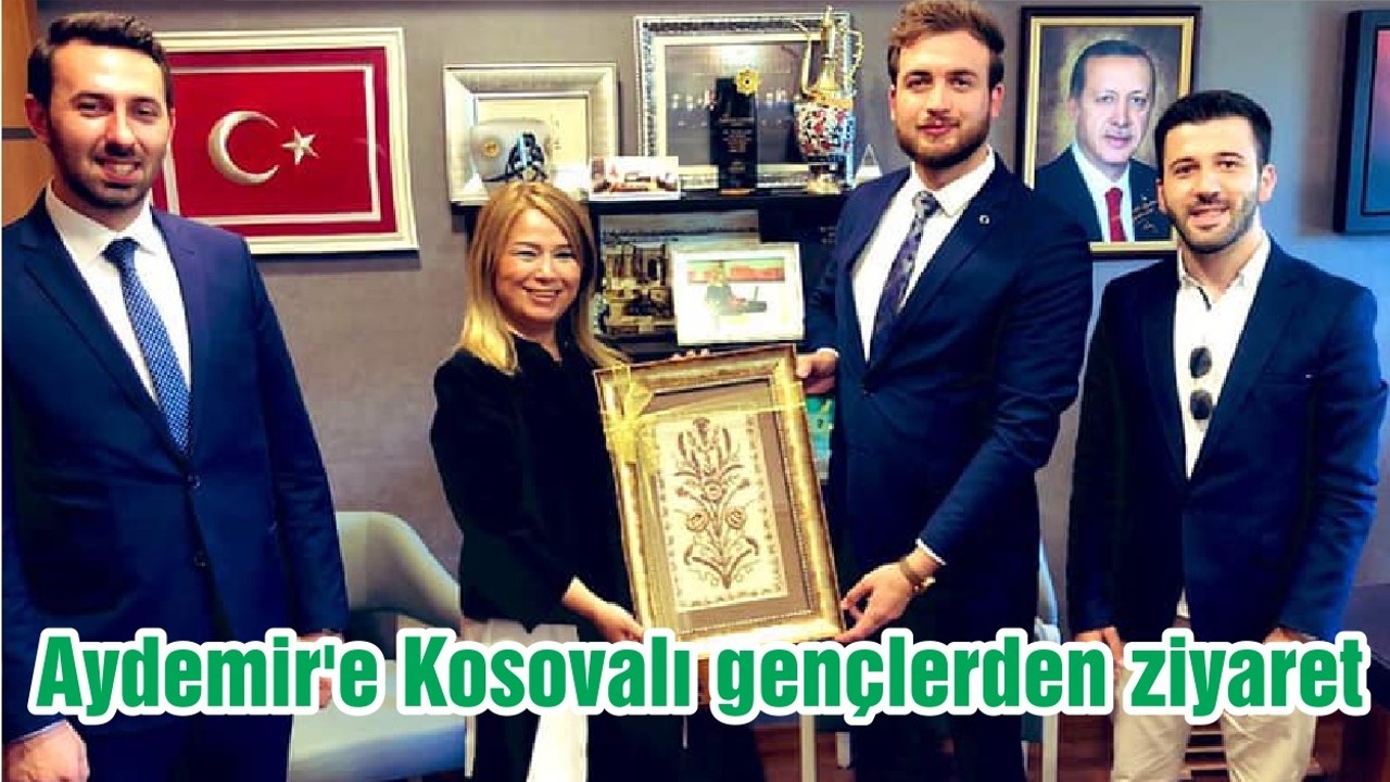 Aydemir'e Kosovalı gençlerden ziyaret