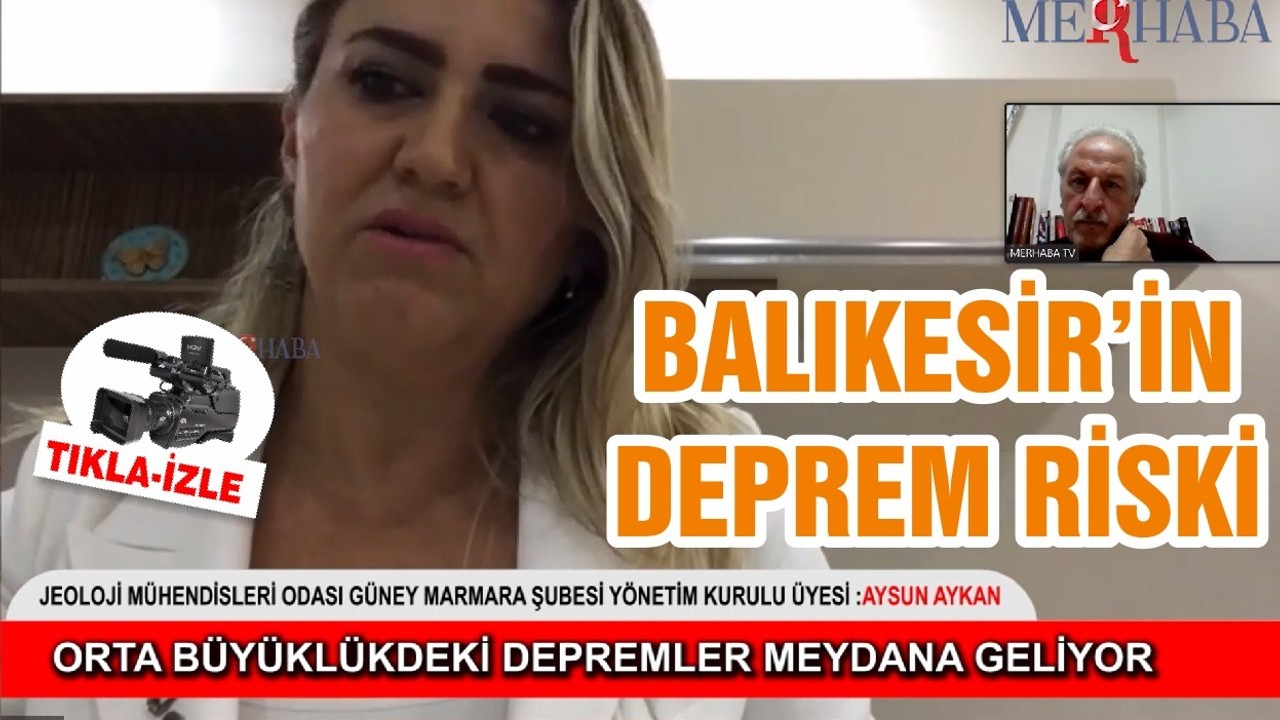 Balıkesir'de deprem riski