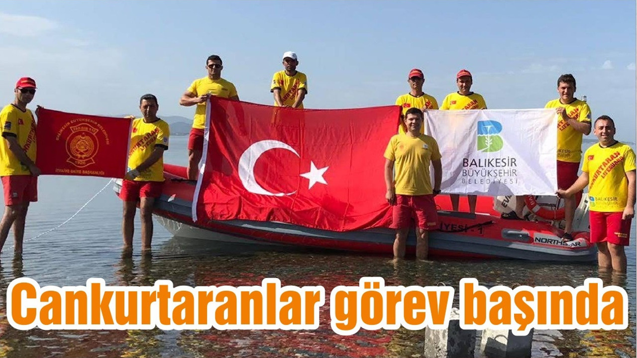 Cankurtaranlar görev başında
