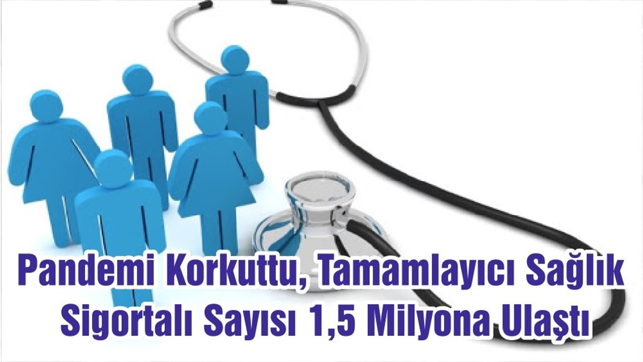 Pandemi Korkuttu, Tamamlayıcı Sağlık Sigortalı Sayısı 1,5 Milyona Ulaştı