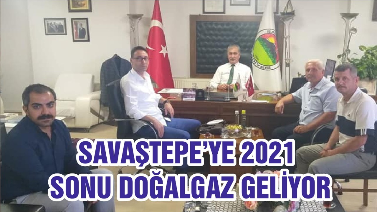Savaştepe'de Doğalgaz Hazırlığı