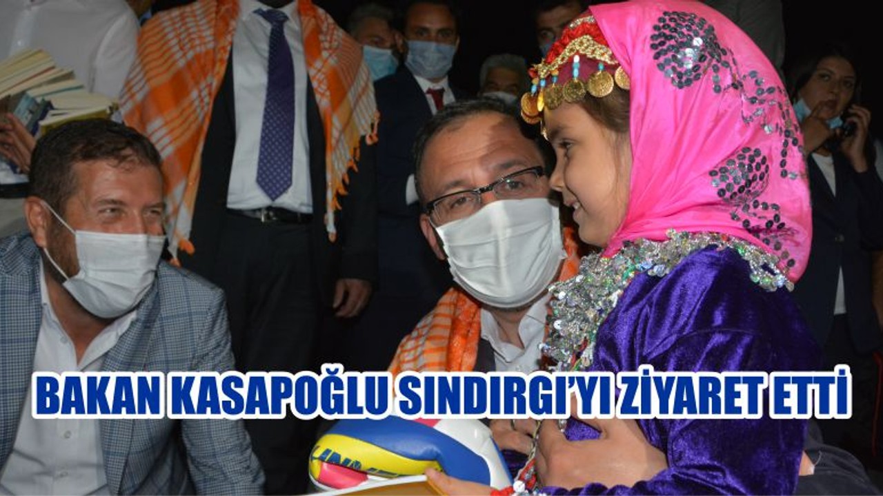 Bakan Kasapoğlu Sındırgı'yı Ziyaret Etti