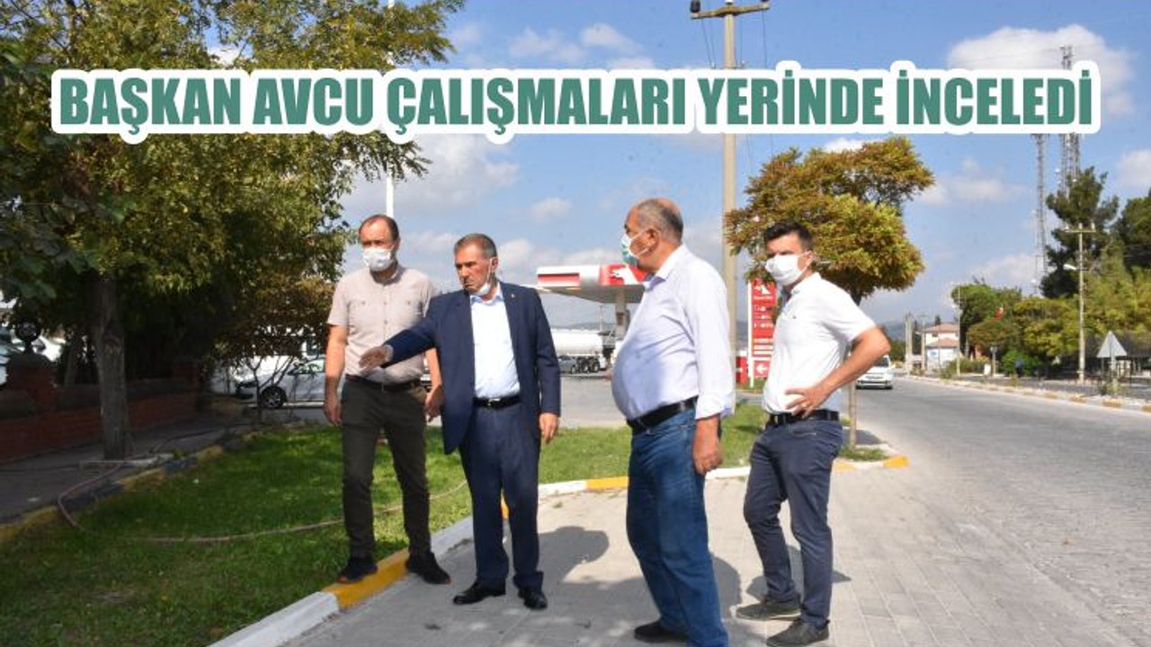 BAŞKAN AVCU ÇALIŞMALARI YERİNDE İNCELEDİ