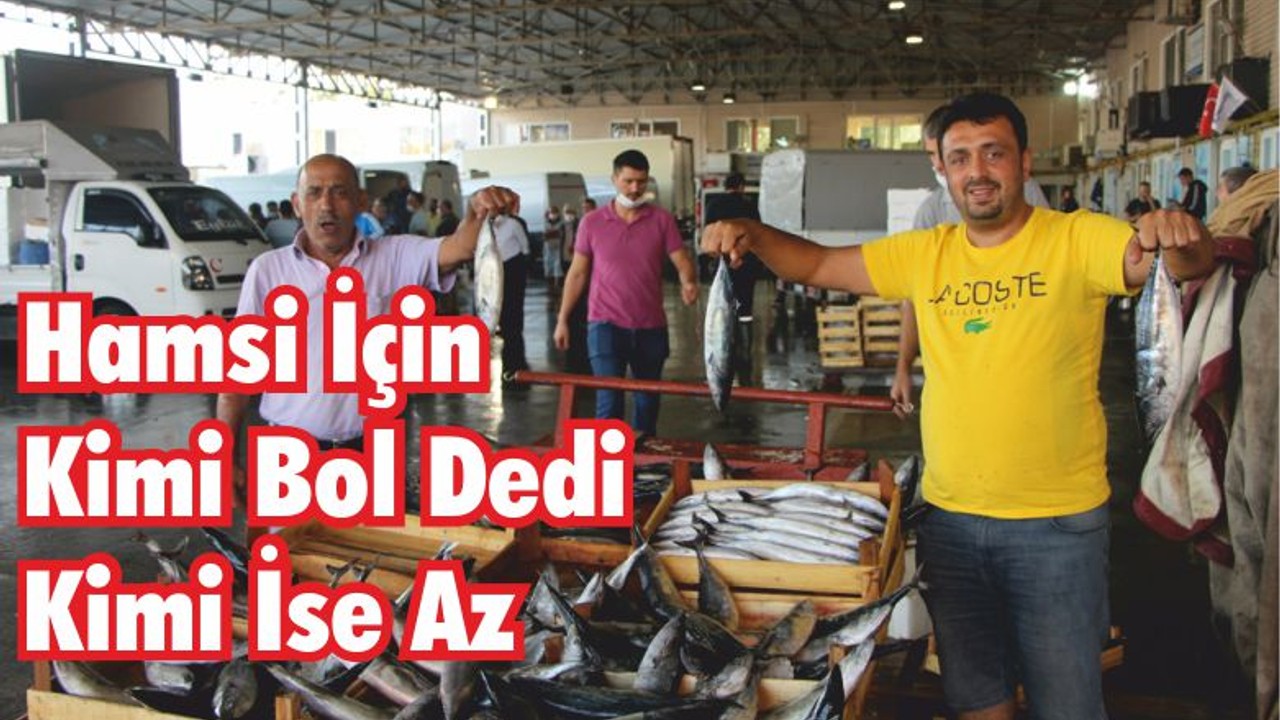 Bandırma'da Palamutun Fiyatı 5 Liraya Düştü