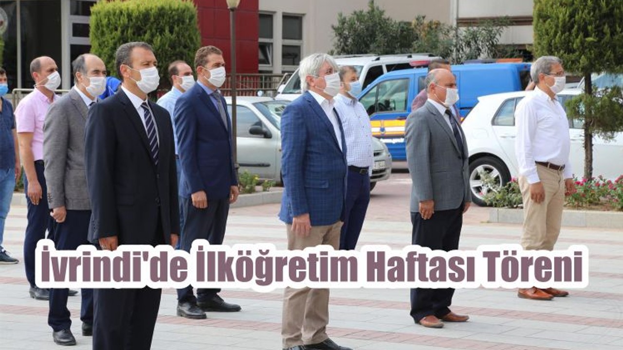 İvrindi'de İlköğretim Haftası Töreni