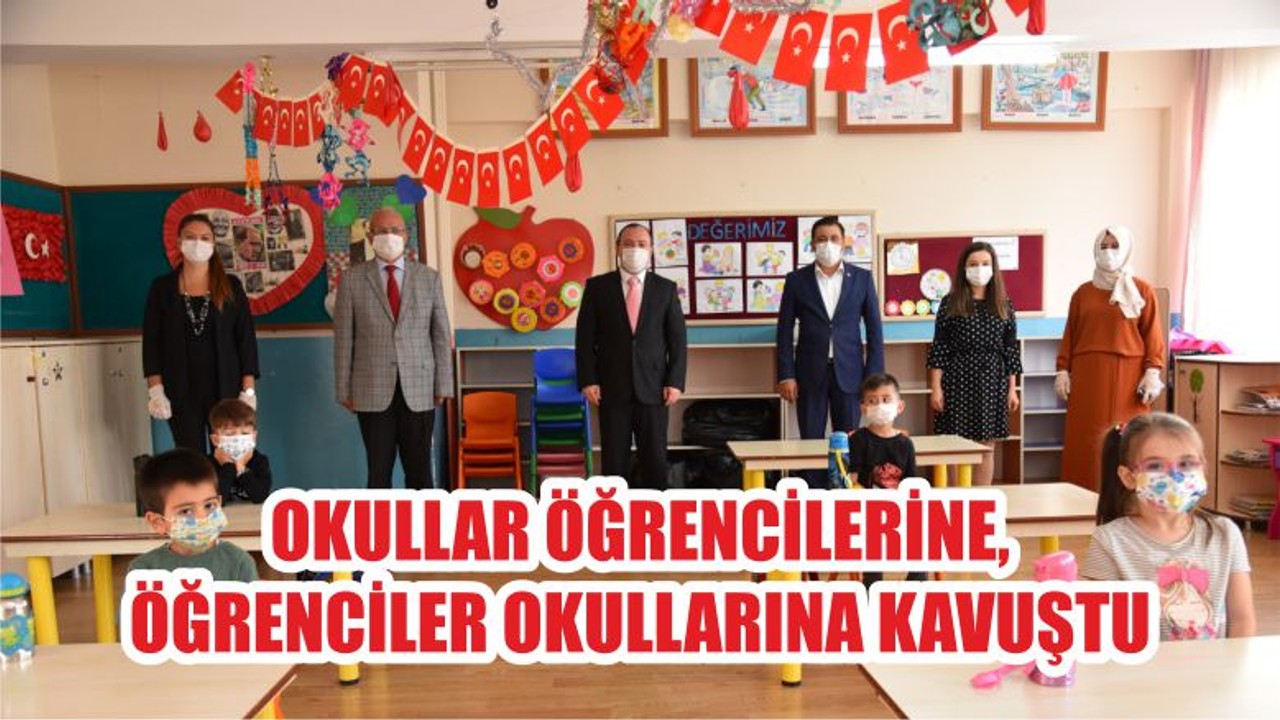 OKULLAR ÖĞRENCİLERİNE, ÖĞRENCİLER OKULLARINA KAVUŞTU