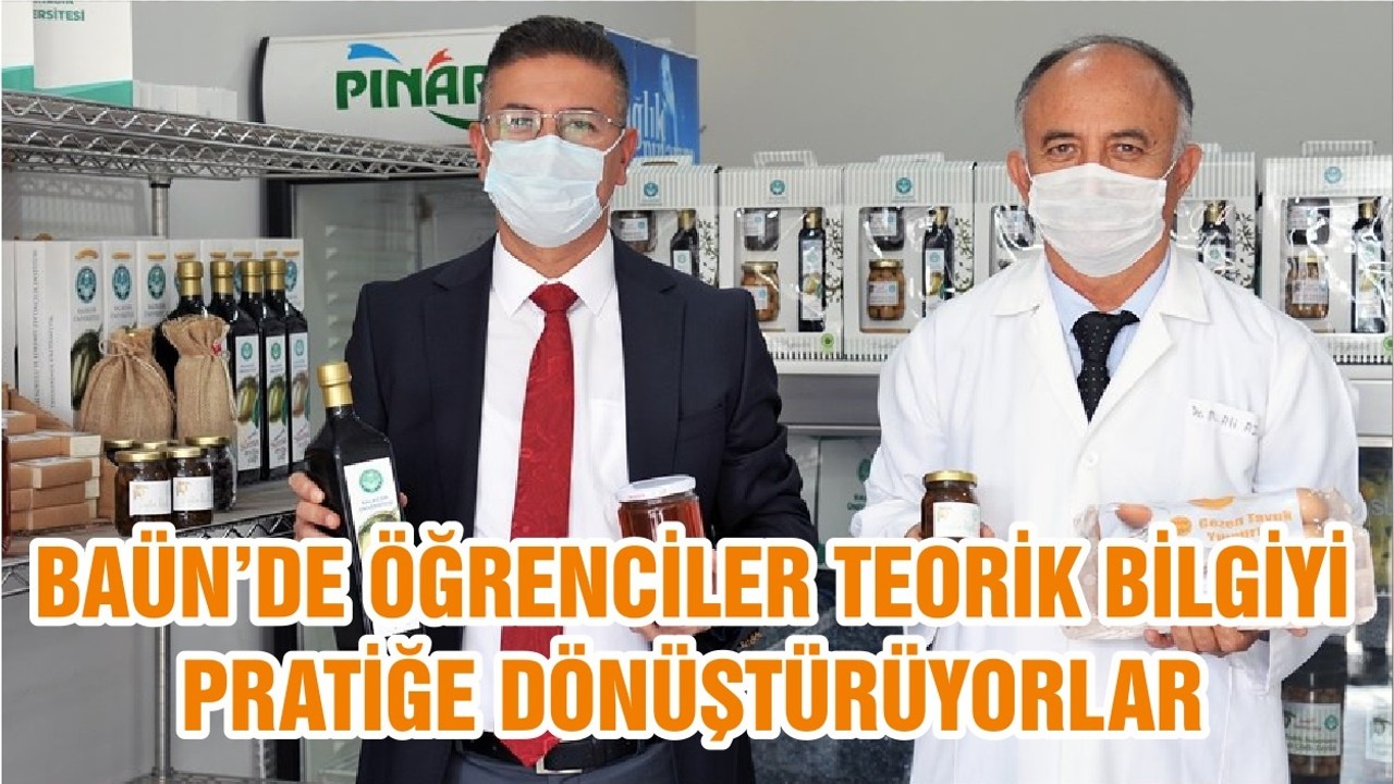 BAÜN’DE ÖĞRENCİLER TEORİK BİLGİYİ PRATİĞE DÖNÜŞTÜRÜYORLAR