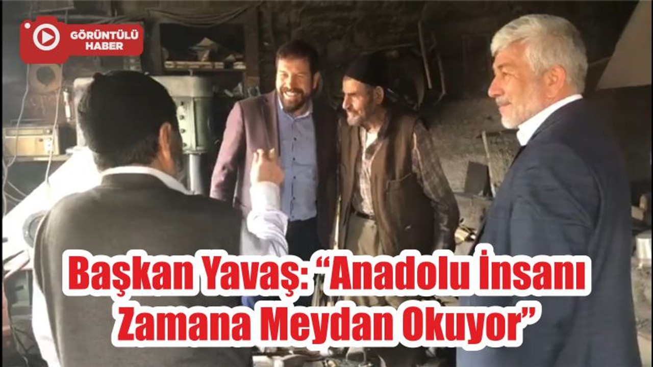 Başkan Yavaş: “Anadolu İnsanı Zamana Meydan Okuyor”