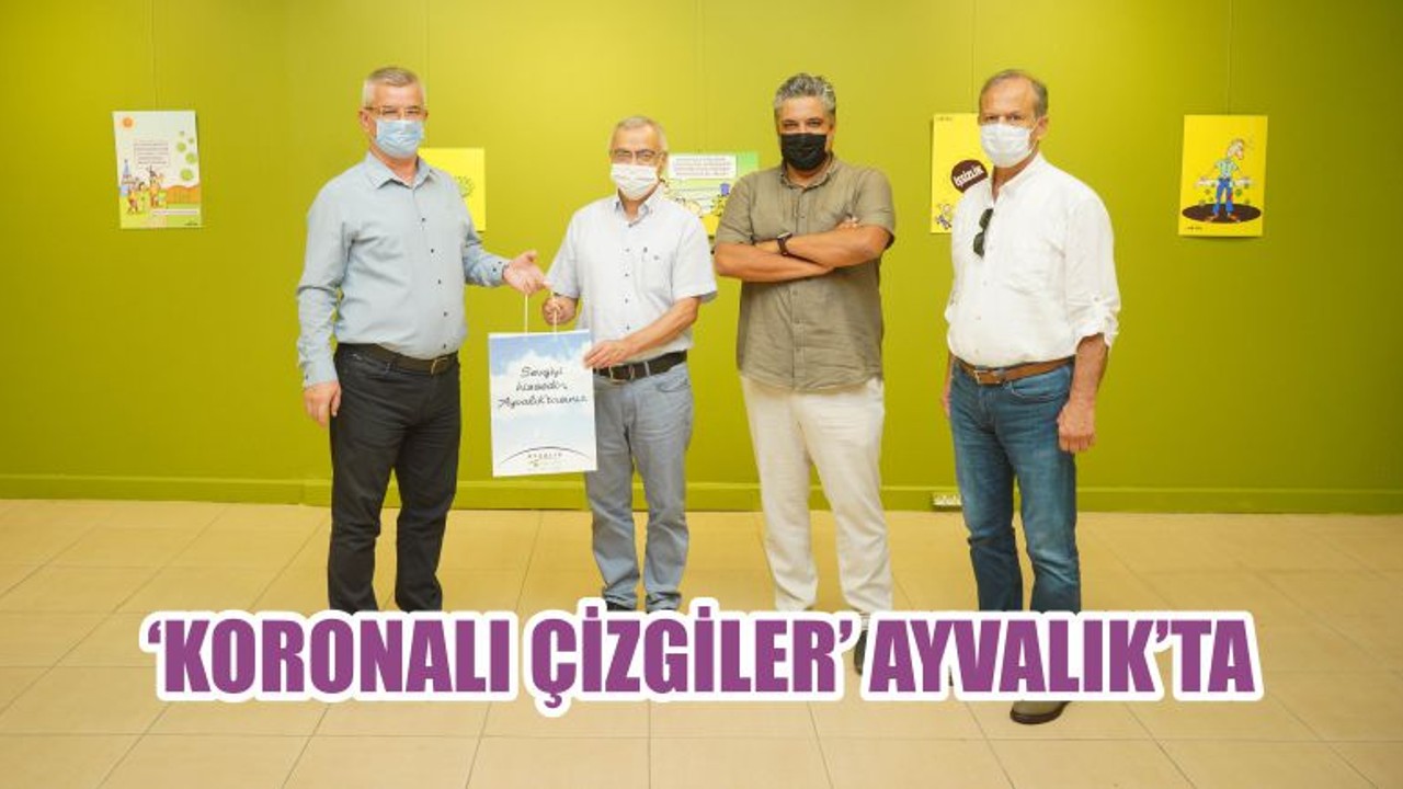‘KORONALI ÇİZGİLER’ AYVALIK’TA