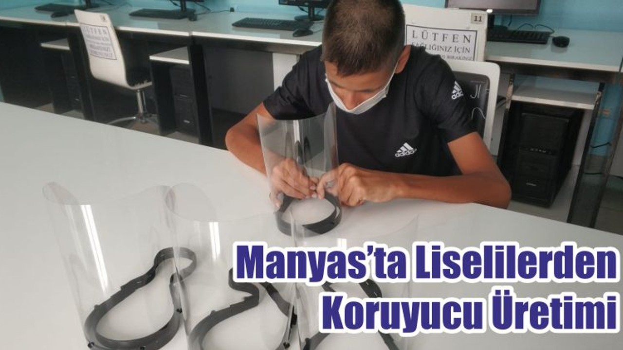 Manyas’ta Liselilerden Koruyucu Üretim