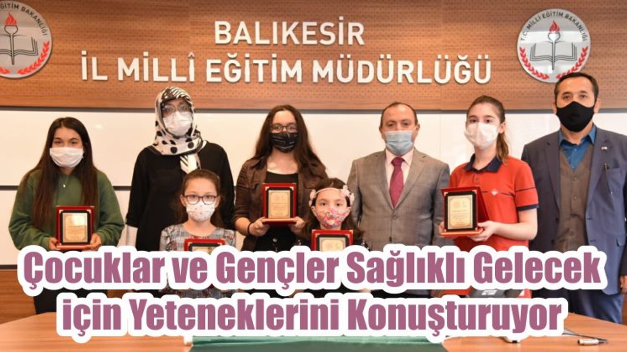 Çocuklar ve Gençler Sağlıklı Gelecek için Yeteneklerini Konuşturuyor