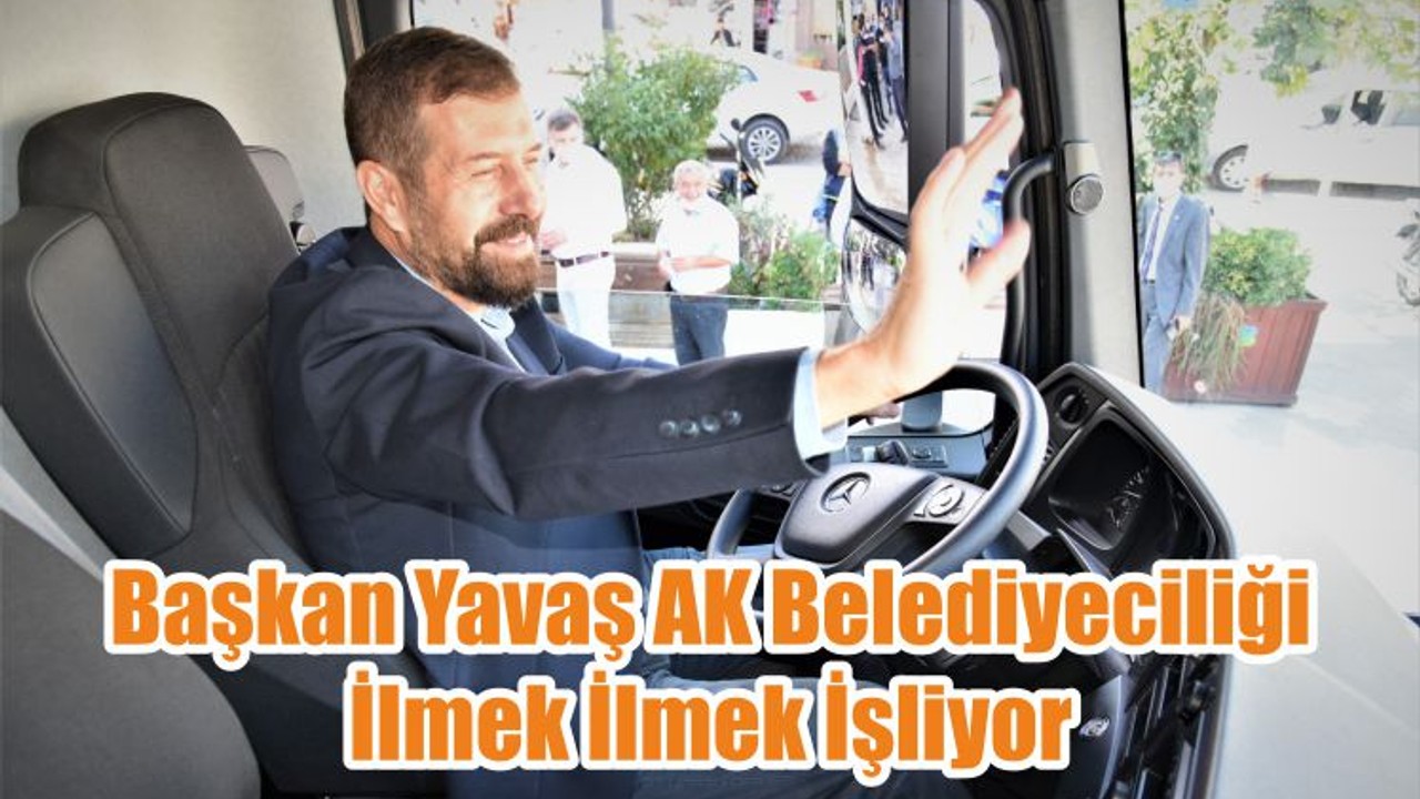 Başkan Yavaş AK Belediyeciliği İlmek İlmek İşliyor