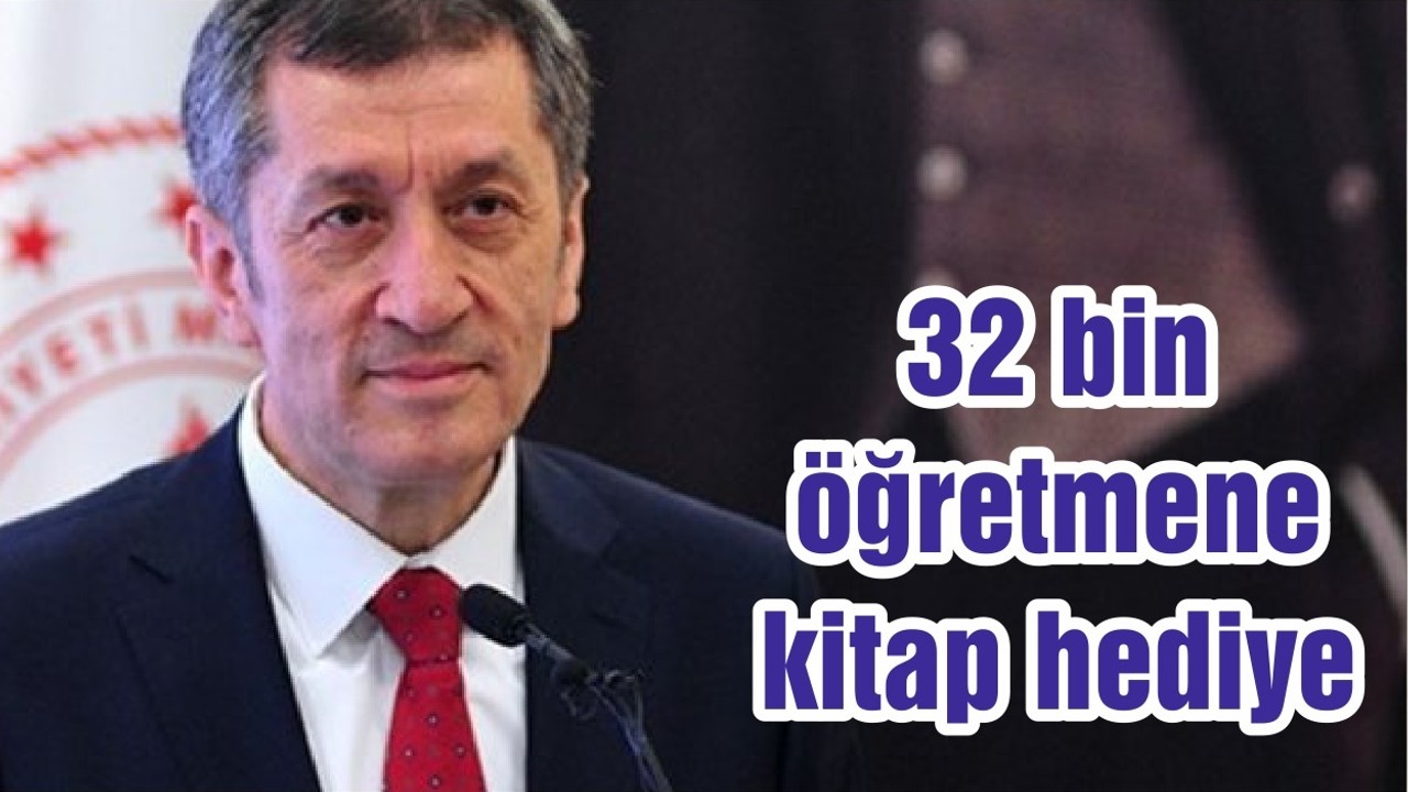 32 bin öğretmene kitap hediye