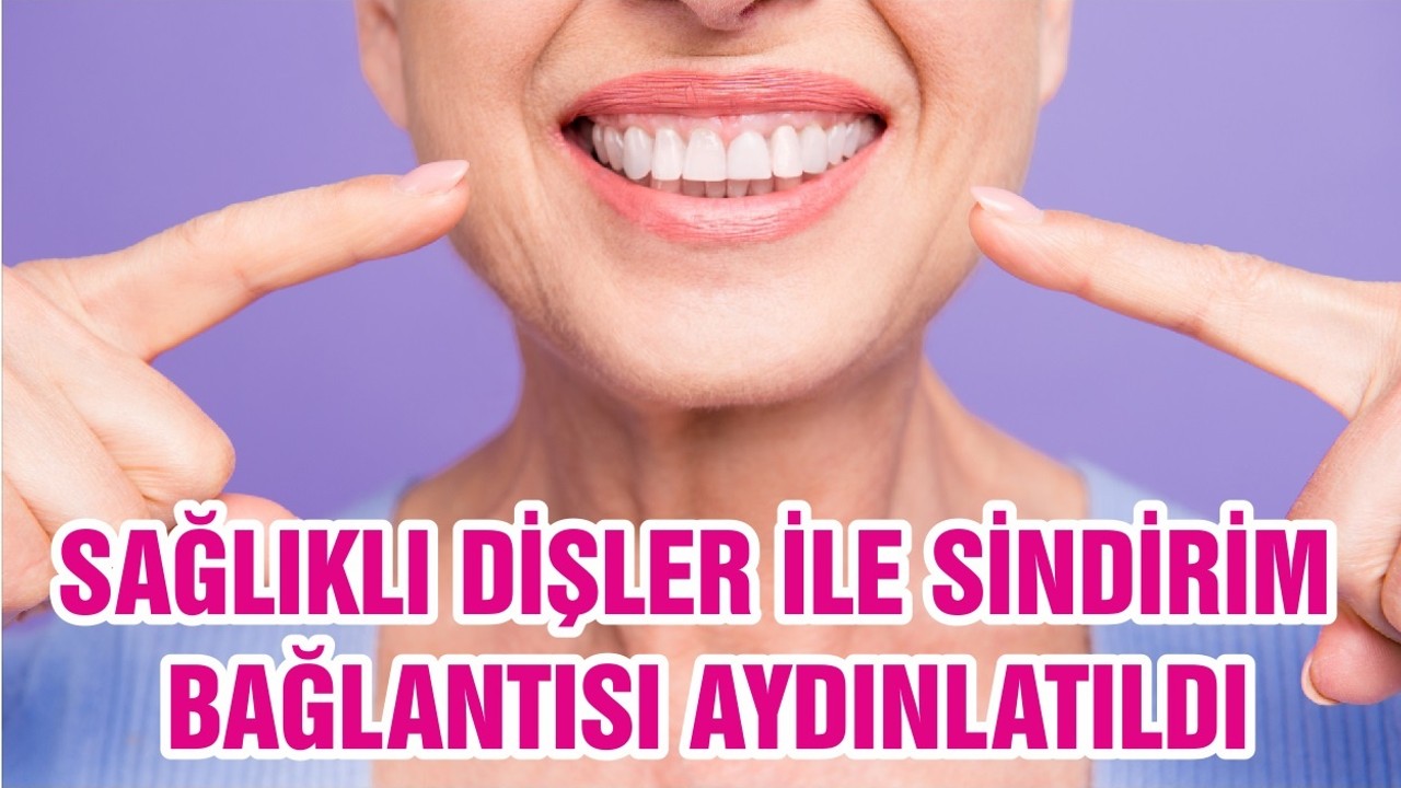 SAĞLIKLI DİŞLER İLE SİNDİRİM BAĞLANTISI AYDINLATILDI