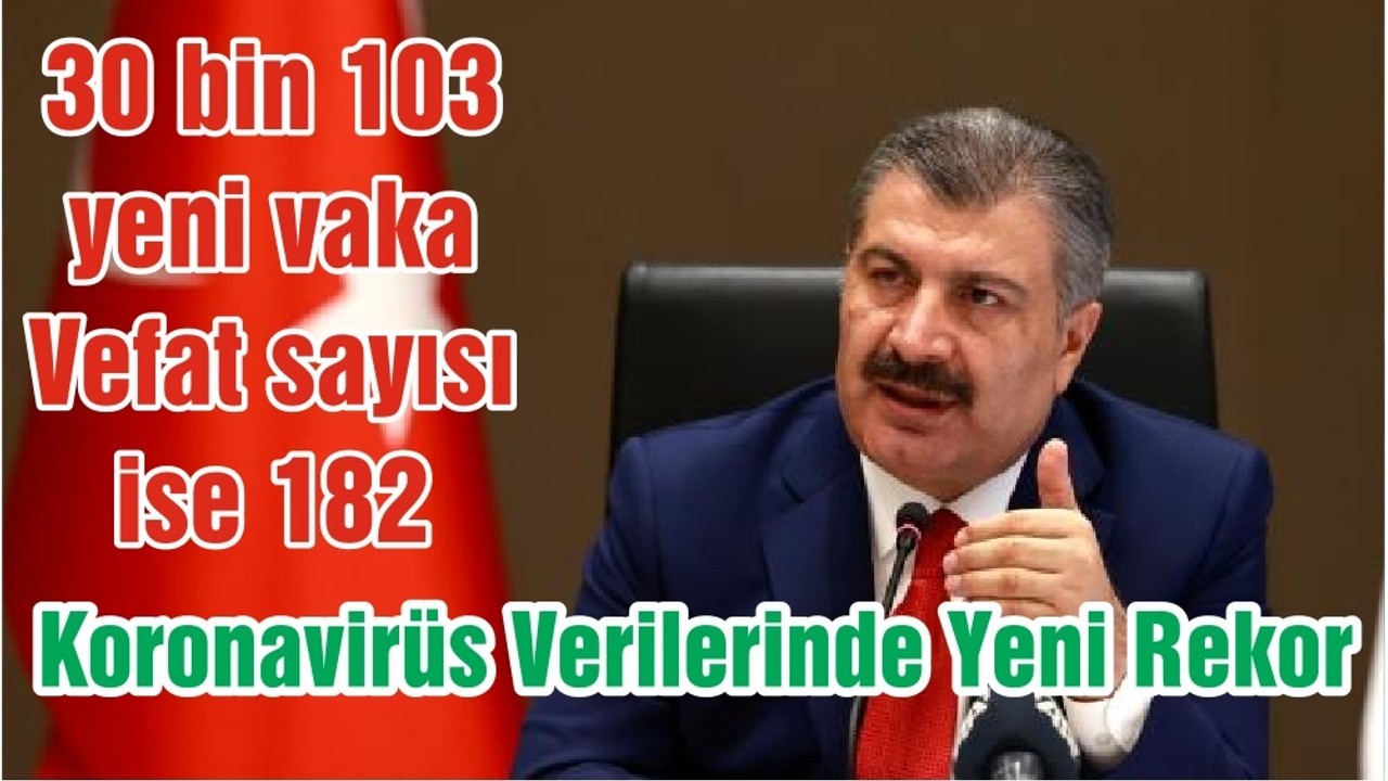 Koronavirüs Verilerinde Yeni Rekor