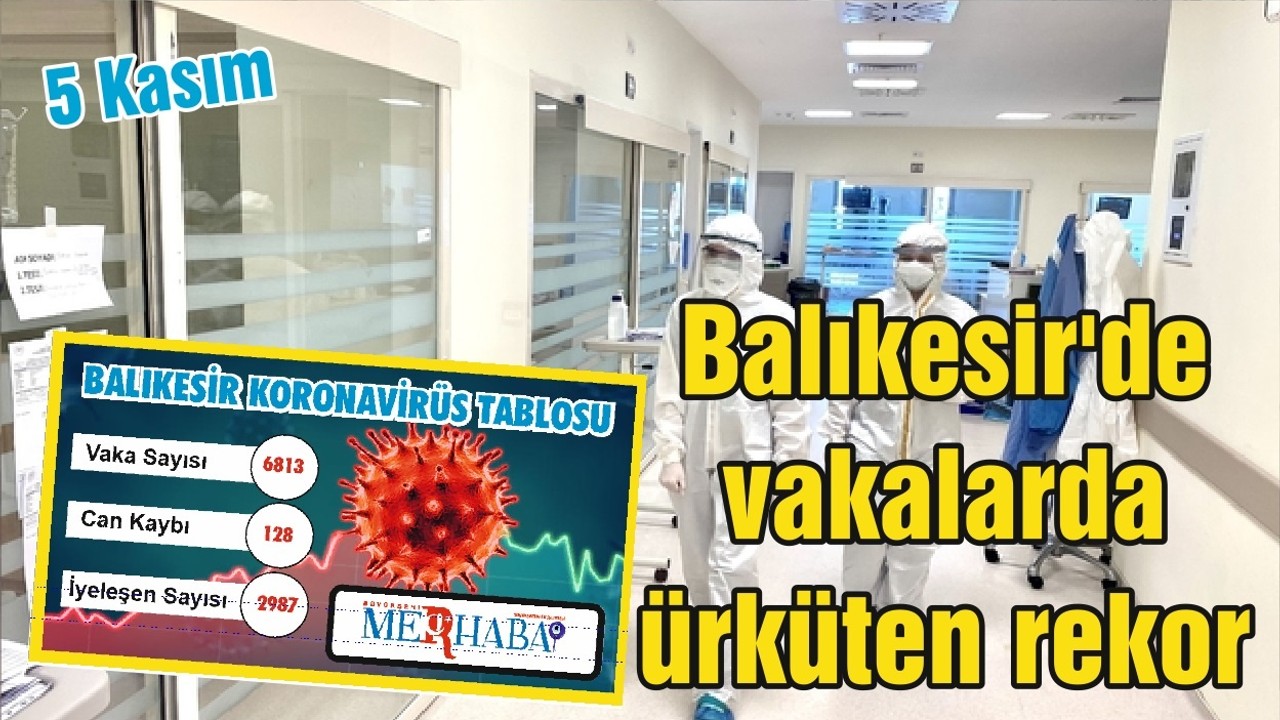 Balıkesir'de Vakalarda Ürküten Rekor