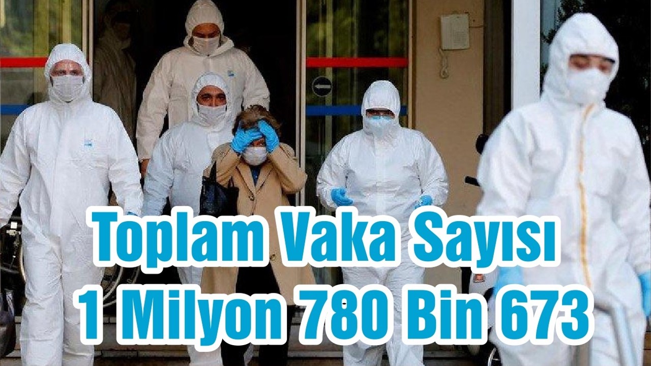 Toplam Vaka Sayısı 1 Milyon 780 Bin 673