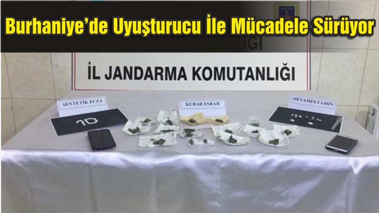 Burhaniye’de Uyuşturucu İle Mücadele Sürüyor