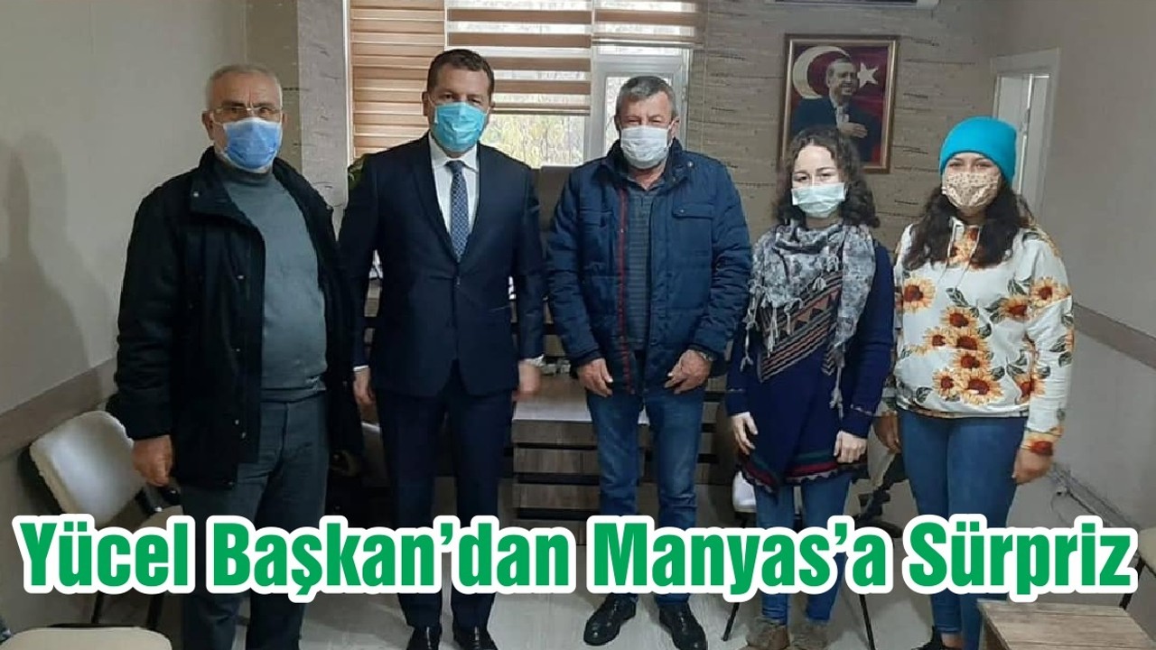 Yücel Başkan’dan Manyas’a Sürpriz