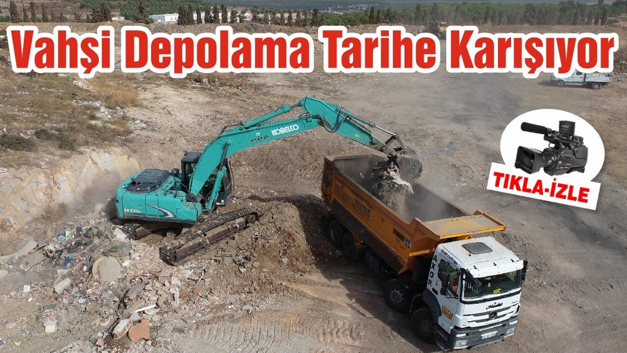 Vahşi Depolama Tarihe Karışıyor