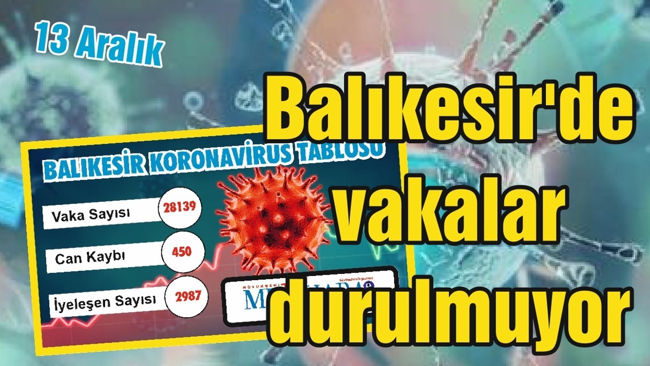 Balıkesir'de vakalar durulmuyor